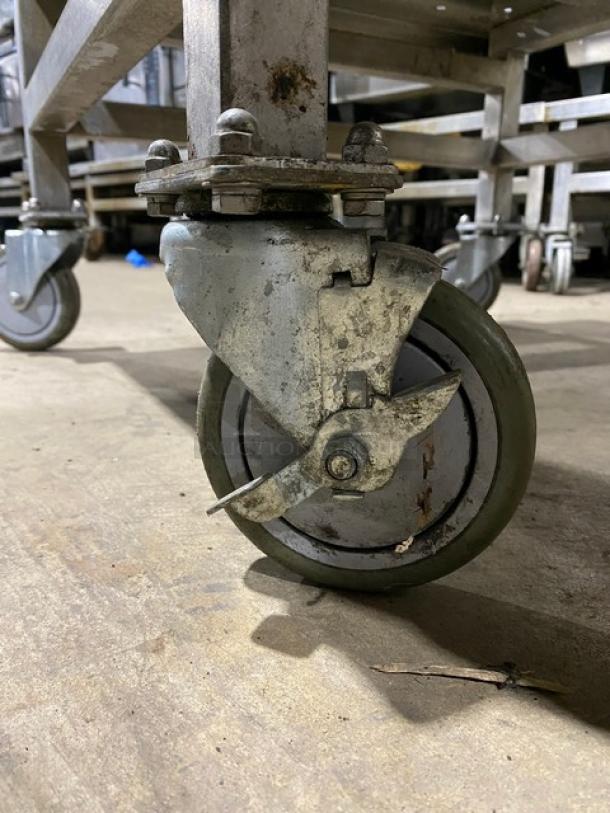 TurboChef Tornado Series Commercial Stainless Steel Electric Powered Double Stacked Rapid Cook Turbo Ovens! With Digital Touch Controls! Model: NGCD6 SN: NGCD6D17155! 208/240V! On Equipment Cart With Casters! 2X Your Bid Makes One Unit! - Image 11 of 11