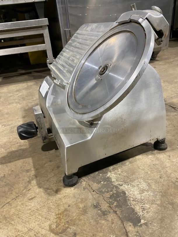 Adcraft Commercial Stainless Steel Electric Powered Countertop Meat Deli Slicer! On Legs! - Image 2 of 7