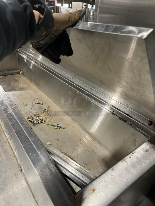 Custom Cool Customized Commercial Stainless Steel 2 Drawer/Single Door Refrigerated Bain Marie Style Mega Top Salad/Sandwich Prep Table! With Single Compartment Handwashing Sink & Swing Spout Faucet! With HeatCraft Reach In Unit Cooler! Model: TA10AG SN: T20C24647! 115V 1 Phase! On Legs! - Image 11 of 15