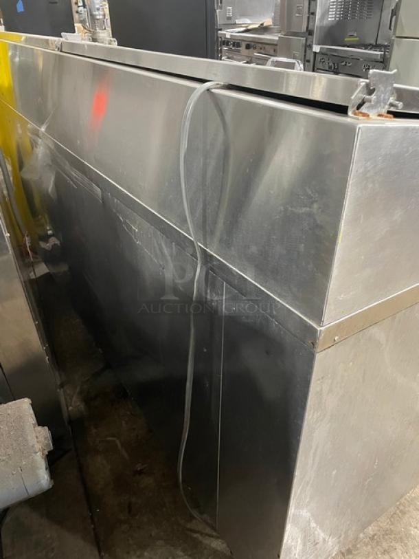Commercial Stainless Steel 4 Drawer Refrigerated Bain Marie Style Mega Top Salad/Sandwich Prep Table! On Legs! - Image 3 of 12