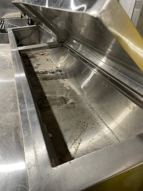 Commercial Stainless Steel 4 Drawer Refrigerated Bain Marie Style Mega Top Salad/Sandwich Prep Table! On Legs! - Image 7 of 12