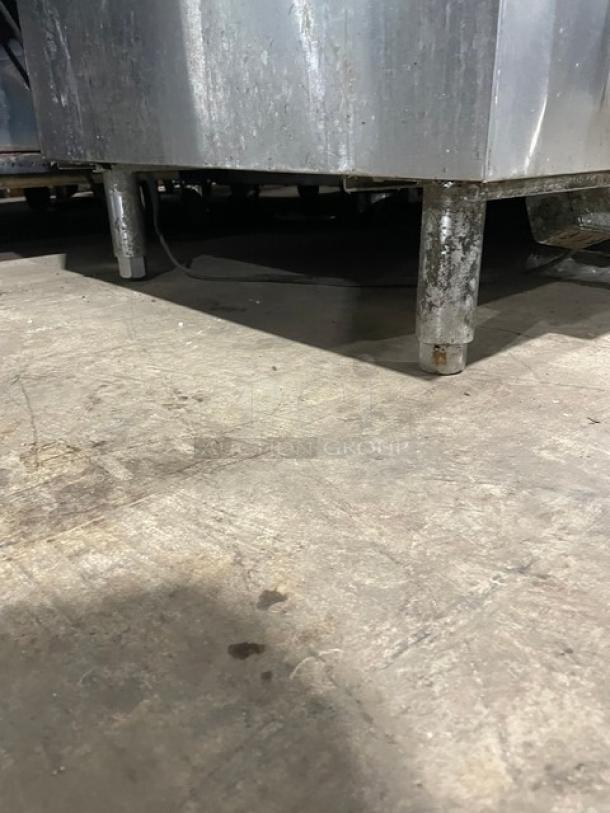 Commercial Stainless Steel 4 Drawer Refrigerated Bain Marie Style Mega Top Salad/Sandwich Prep Table! On Legs! - Image 11 of 12