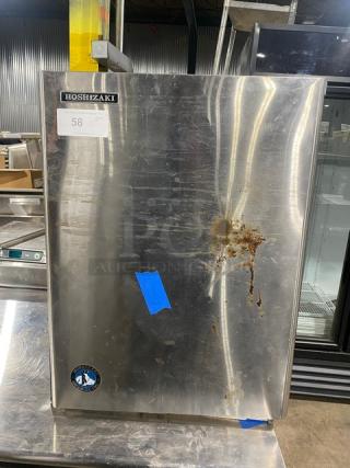 Hoshizaki Commercial Stainless Steel Water-Cooled Cresent Cubed Ice Maker Machine Head! Model: KM-515MWH SN: G05911B! 115V 1 Phase!