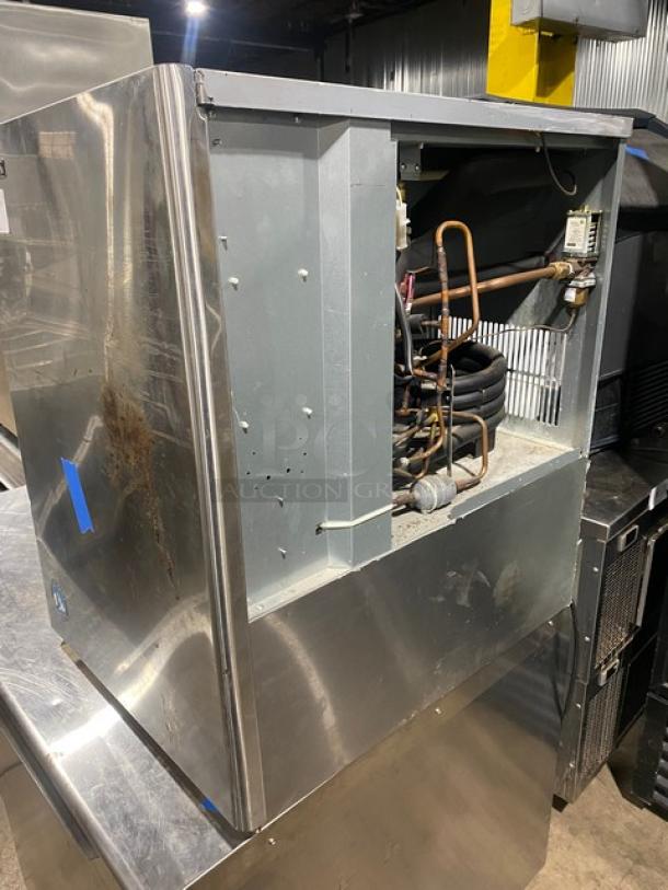 Hoshizaki Commercial Stainless Steel Water-Cooled Cresent Cubed Ice Maker Machine Head! Model: KM-515MWH SN: G05911B! 115V 1 Phase! - Image 2 of 9