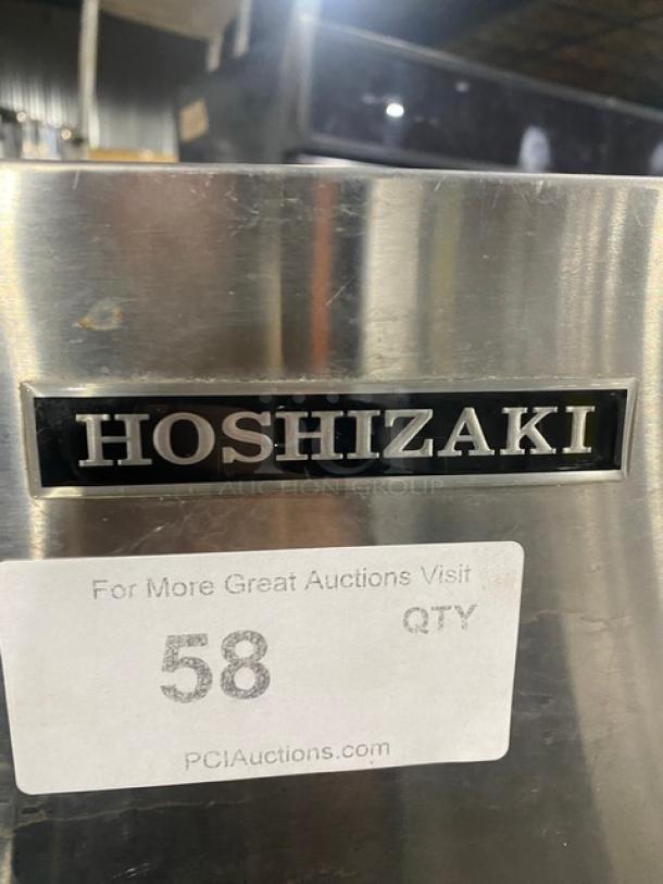Hoshizaki Commercial Stainless Steel Water-Cooled Cresent Cubed Ice Maker Machine Head! Model: KM-515MWH SN: G05911B! 115V 1 Phase! - Image 5 of 9