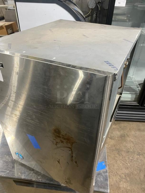 Hoshizaki Commercial Stainless Steel Water-Cooled Cresent Cubed Ice Maker Machine Head! Model: KM-515MWH SN: G05911B! 115V 1 Phase! - Image 9 of 9