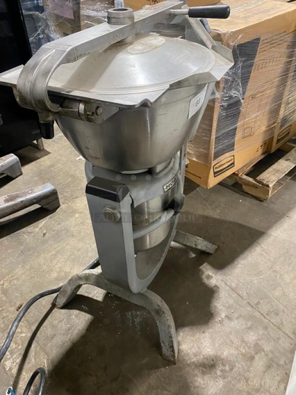 Hobart Commercial Heavy-Duty Floor Model 30 Qt. Cutter/Mincer Mixer! With Stainless Steel 90 Degree Tilting Bowl & Clear Lexan Cover! 200V 3 Phase! Model: HCM 300 SN: 31-1153-470! - Image 4 of 13