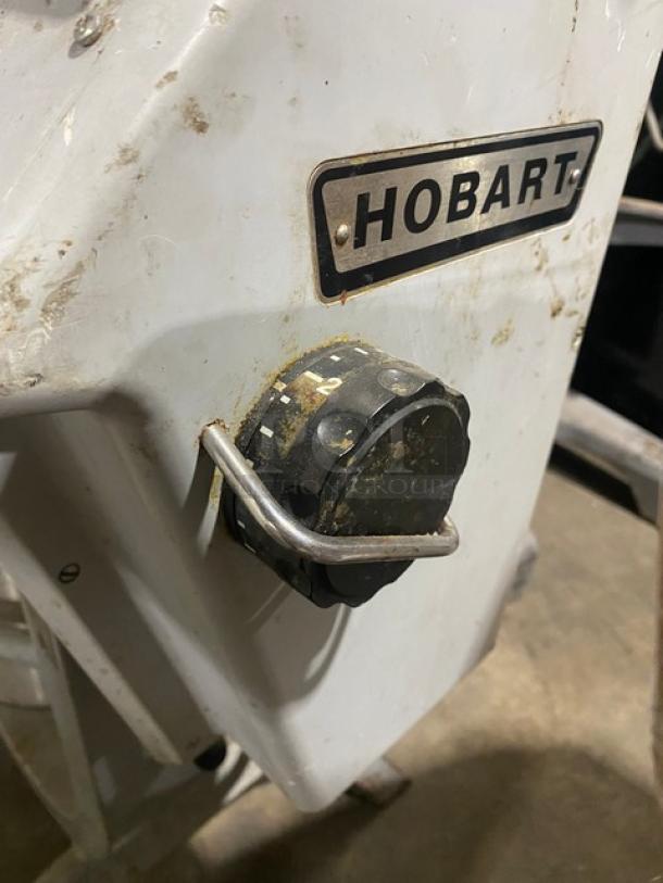 Hobart Commercial Heavy-Duty Floor Model 30 Qt. Cutter/Mincer Mixer! With Stainless Steel 90 Degree Tilting Bowl & Clear Lexan Cover! 200V 3 Phase! Model: HCM 300 SN: 31-1153-470! - Image 10 of 13