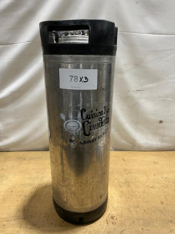 Commercial Nitro Cold Brew Coffee Kegs! 5X Your Bid! - Image 1 of 5