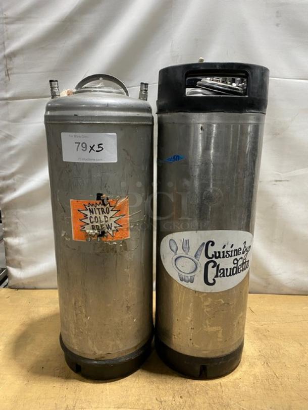 Commercial Nitro Cold Brew Coffee Kegs! 5X Your Bid! - Image 1 of 7