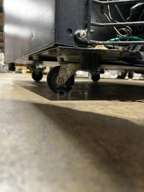 Galaxy Commercial Black Free Standing Single Door Kegerator/Beer Cooler! With Single Tap Tower! Model: 177KEGRTRSS! 115V! On Casters! - Image 11 of 11