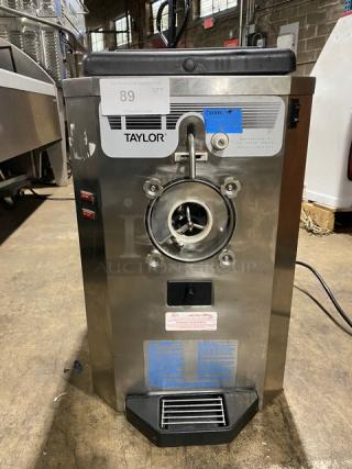 Taylor Commercial Stainless Steel Countertop Slushy/Frozen Beverage Machine! With Drip Tray! Model: 430-12 SN: N0014593! 115V 1 Phase!