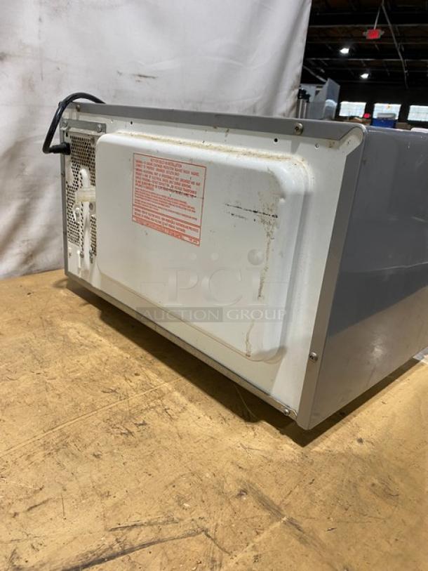 Panasonic Commercial Stainless Steel Electric Powered Countertop Microwave Oven! Model: NE-1025F SN: 6H18150080! 120V! On Legs! - Image 3 of 9