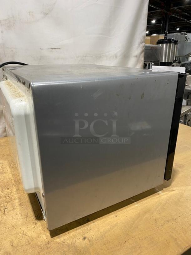Panasonic Commercial Stainless Steel Electric Powered Countertop Microwave Oven! Model: NE-1025F SN: 6H18150080! 120V! On Legs! - Image 4 of 9