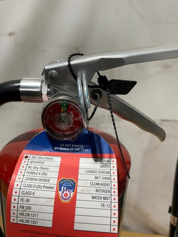 Commercial Red Fire Extinguishers! 2X Your Bid! - Image 5 of 7