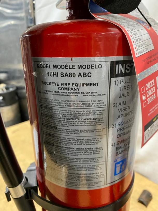 Commercial Red Fire Extinguishers! 2X Your Bid! - Image 7 of 7