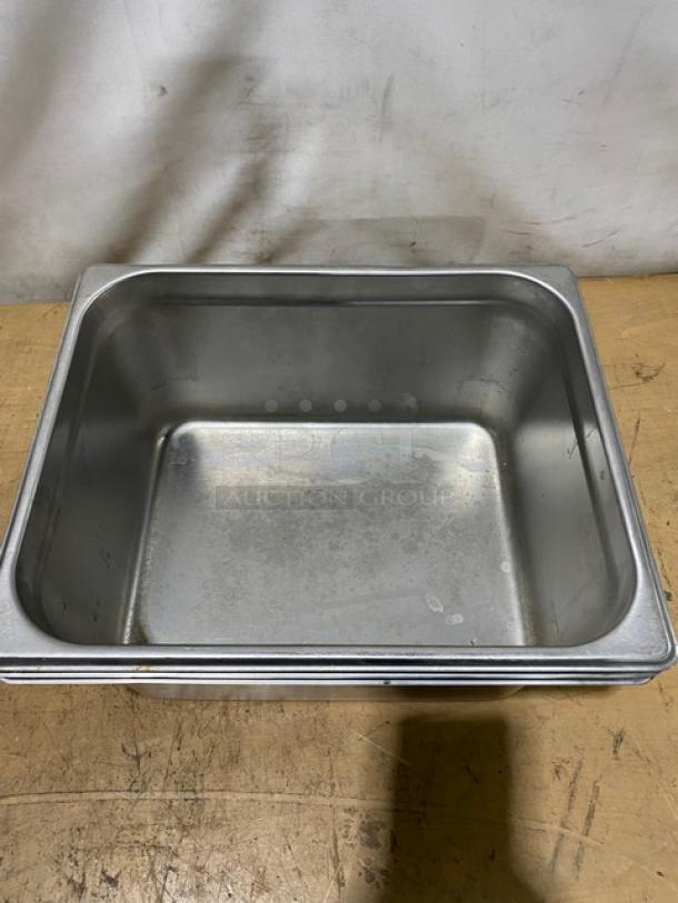 Choice Commercial Stainless Steel Half Size 6" Deep Hotel/Steamtable Pans! Model: 4070269! 3X Your Bid! - Image 4 of 8