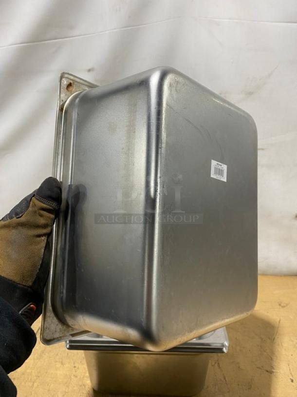 Choice Commercial Stainless Steel Half Size 6" Deep Hotel/Steamtable Pans! Model: 4070269! 3X Your Bid! - Image 5 of 8