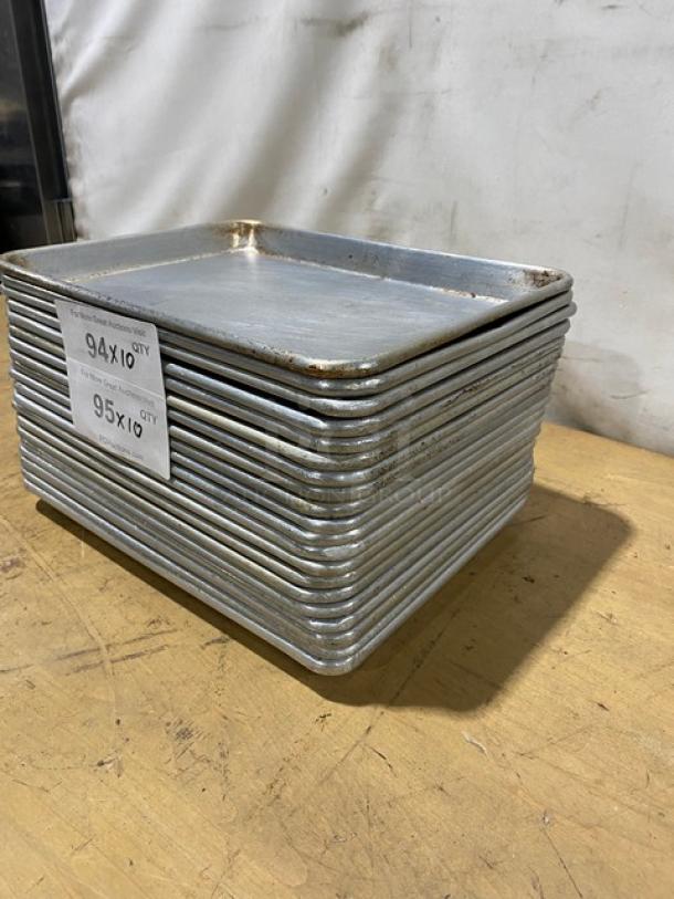 Commercial Stainless Steel Sheet Pans! 10X Your Bid! - Image 2 of 9