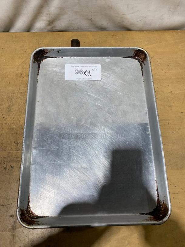 Commercial Stainless Steel Sheet Pans! 11X Your Bid! - Image 1 of 7
