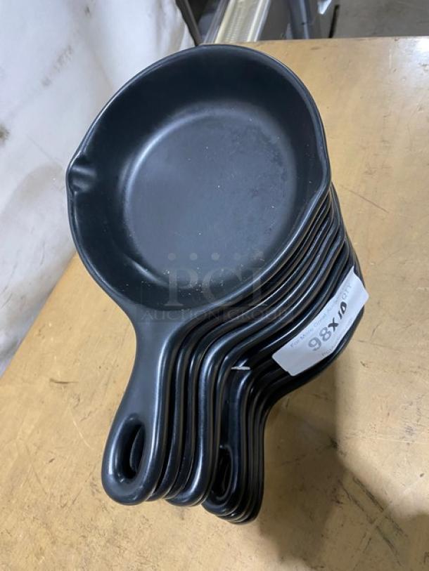 Commercial Black Fry Pan Serving Dish! 10X Your Bid! - Image 2 of 6