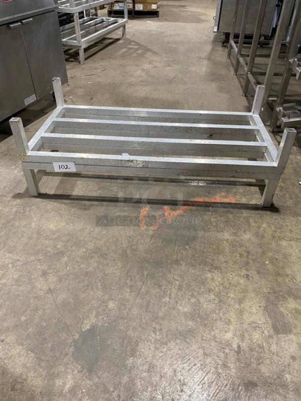Commercial Heavy Duty Dunnage Racks! On Legs! 2X Your Bid! - Image 1 of 7