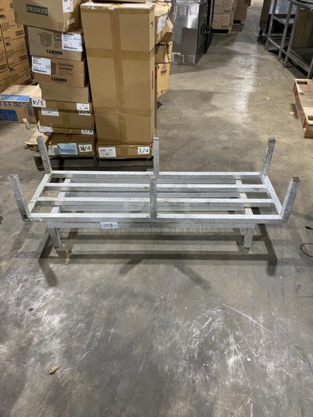 Commercial Heavy Duty Dunnage Racks! On Legs! 2X Your Bid! - Image 1 of 6