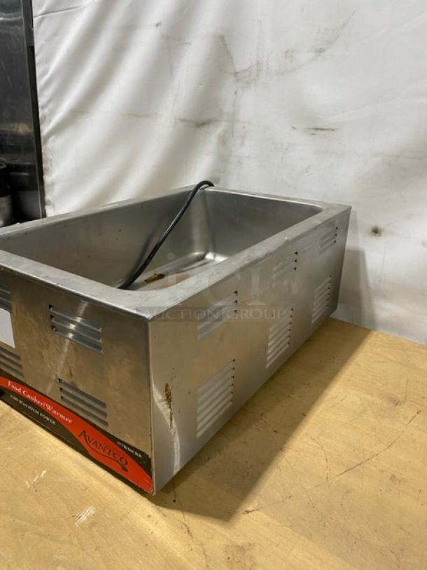 Avantco Commercial Stainless Steel Electric Powered Countertop Food Cooker/Warmer! Model: 177W50CKR SN: 4003935! 120V! - Image 2 of 8