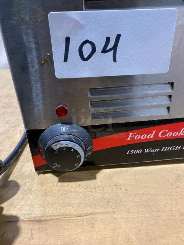 Avantco Commercial Stainless Steel Electric Powered Countertop Food Cooker/Warmer! Model: 177W50CKR SN: 4003935! 120V! - Image 6 of 8