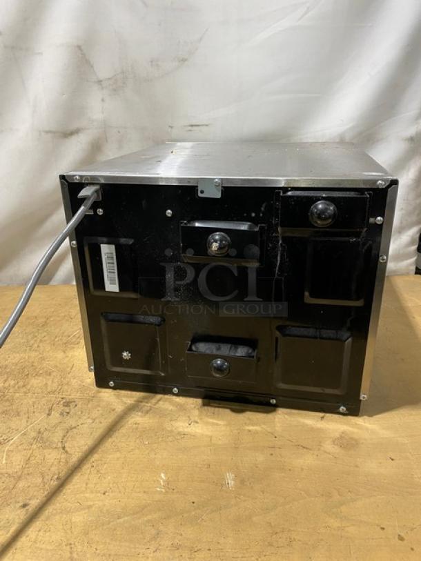 Solwave! 2020 Late Model! Commercial Stainless Steel Electric Powered Countertop Microwave Oven! Model: 180MWHD21 SN: 200601037! 208-230V 1 Phase! - Image 3 of 8