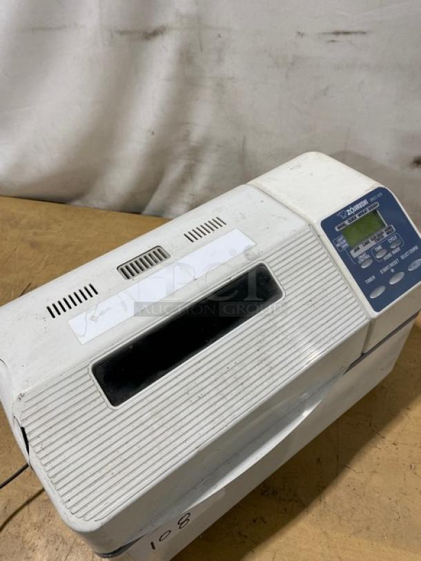 Zijirushi Home Bakery Supreme Series Commercial White Electric Powered Countertop Bread Maker! Model: BBCC-X20 SN: 5790511! 120V 1 Phase! - Image 2 of 9