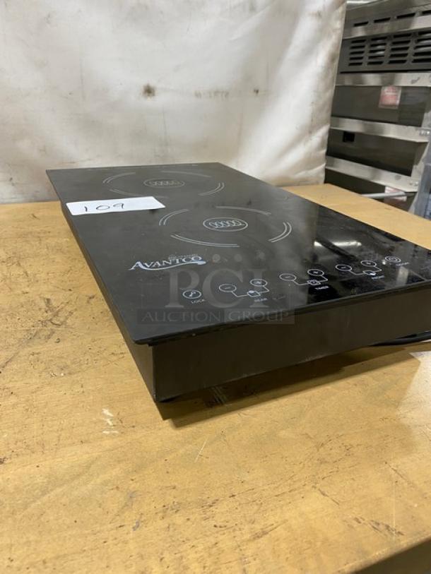 Avantco Commercial Electric Powered Drop-In/Countertop Double Induction Range! Model: 177ID18DB SN: 177ID18DB-2021110172! 208-240V! - Image 2 of 7