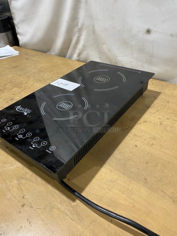 Avantco Commercial Electric Powered Drop-In/Countertop Double Induction Range! Model: 177ID18DB SN: 177ID18DB-2021110172! 208-240V! - Image 3 of 7