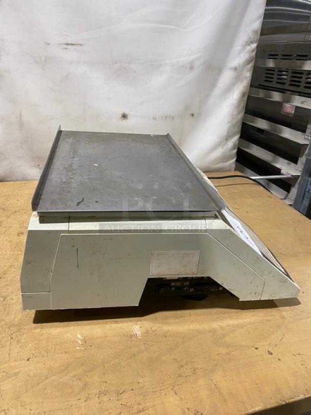 CAS-USA Commercial Countertop Programable Label Printing Scale! Model: LP-1000 SN: PK01500377! 120V! On Legs! - Image 2 of 8