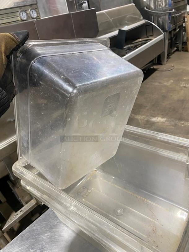 Commercial Clear Polycarbonate Food Pans! 3X Your Bid! - Image 5 of 8