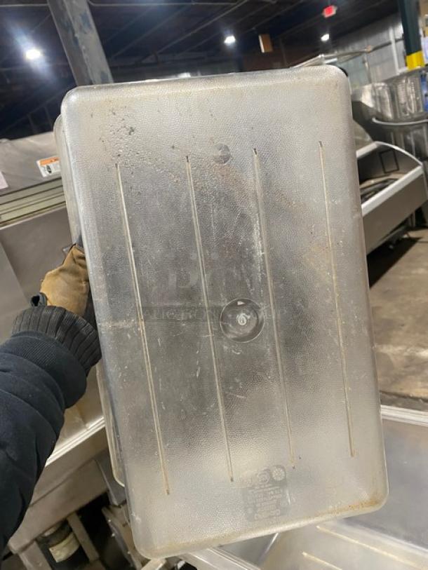 Commercial Clear Polycarbonate Food Pans! 3X Your Bid! - Image 7 of 8