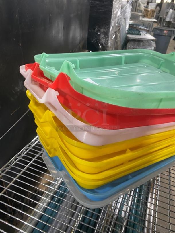 Commercial Rectangular Multi-Colored Lids/Covers! 7X Your Bid! - Image 4 of 9