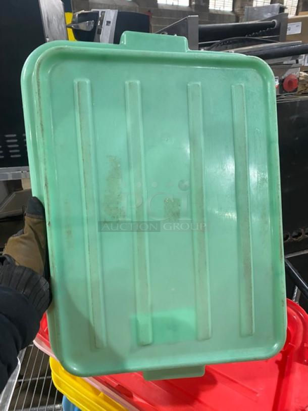 Commercial Rectangular Multi-Colored Lids/Covers! 7X Your Bid! - Image 6 of 9
