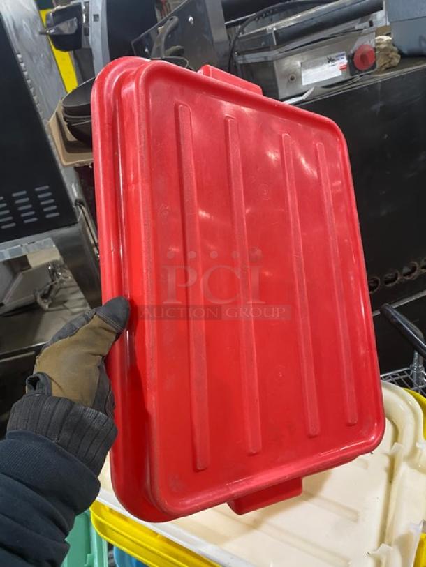 Commercial Rectangular Multi-Colored Lids/Covers! 7X Your Bid! - Image 9 of 9