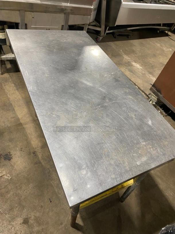 Commercial Stainless Steel Worktop Table! With Single Undershelf! On Legs! - Image 5 of 6
