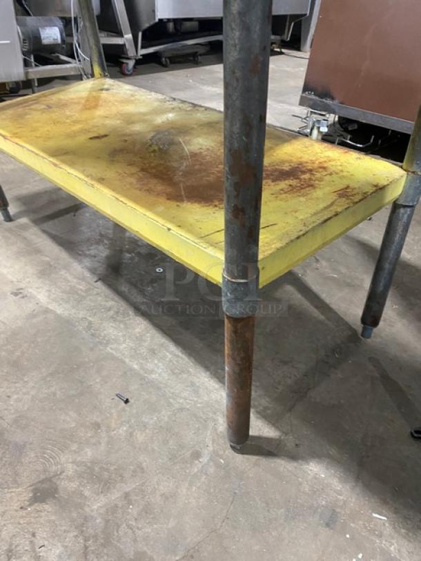 Commercial Stainless Steel Worktop Table! With Single Undershelf! On Legs! - Image 6 of 6