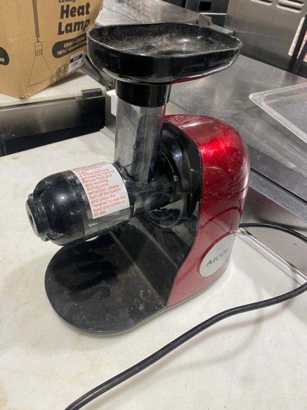 Aicok Commercial Electric Powered Countertop Slow Masticating Juice Extractor/Cold Press Juicer Machine! Model: AMR521! 120V! - Image 2 of 9