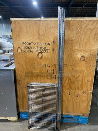 Commercial 3-Tier Heavy Duty Utility/Storage Rack! On Legs!