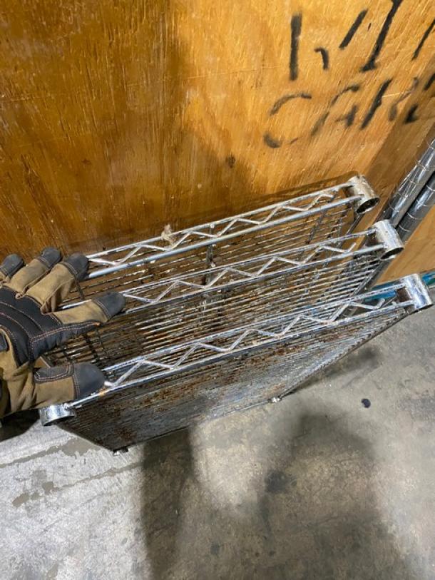 Commercial 3-Tier Heavy Duty Utility/Storage Rack! On Legs! - Image 4 of 9