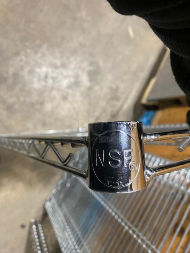 Commercial 4-Tier Heavy Duty Utility/Storage Rack! On Legs! - Image 5 of 8