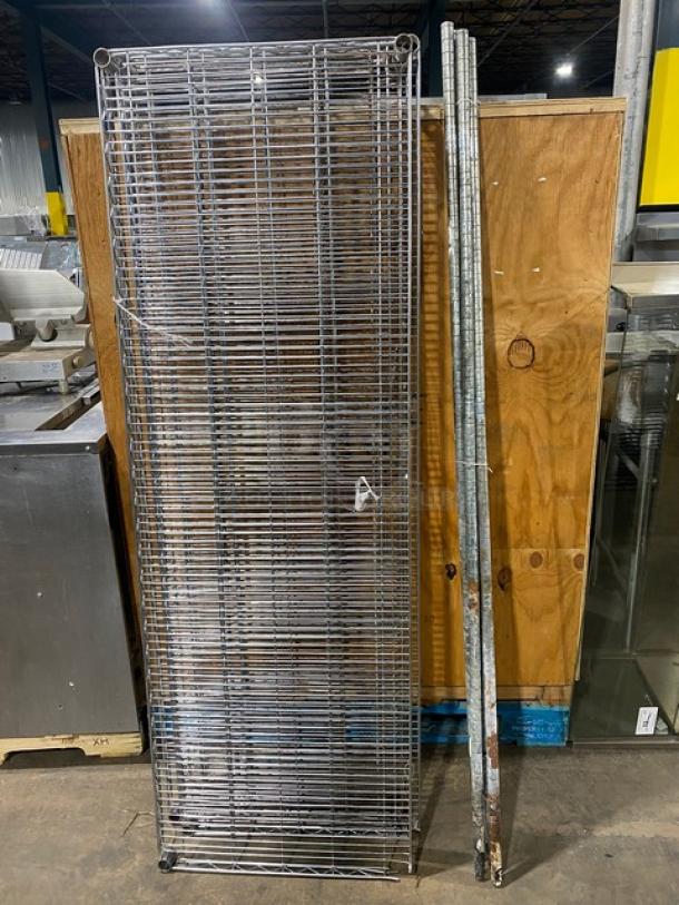 Commercial 5-Tier Heavy Duty Utility/Storage Rack! On Legs! - Image 1 of 7