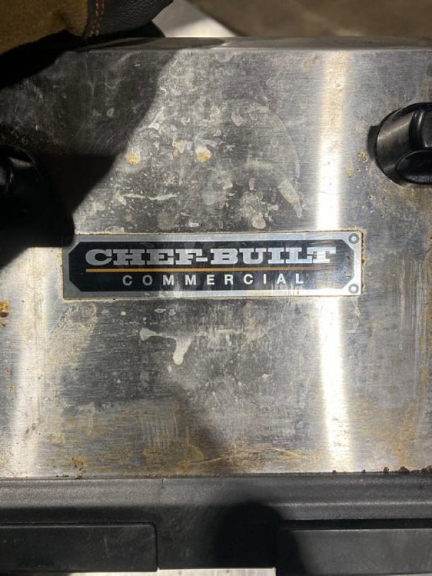 Chef-Built Commercial Stainless Steel Electric Powered Countertop Medium-Duty 4-Slice Toaster! With Dual Controls! Model: CCT-100! 120V! On Legs! - Image 9 of 9