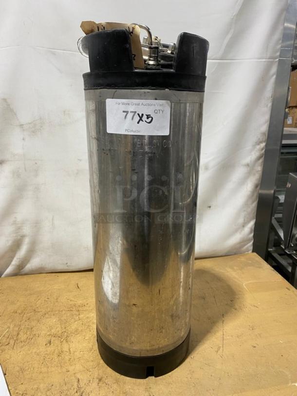 Commercial Nitro Cold Brew Coffee Kegs! 5X Your Bid! - Image 1 of 6