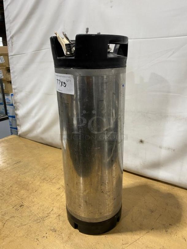Commercial Nitro Cold Brew Coffee Kegs! 5X Your Bid! - Image 2 of 6