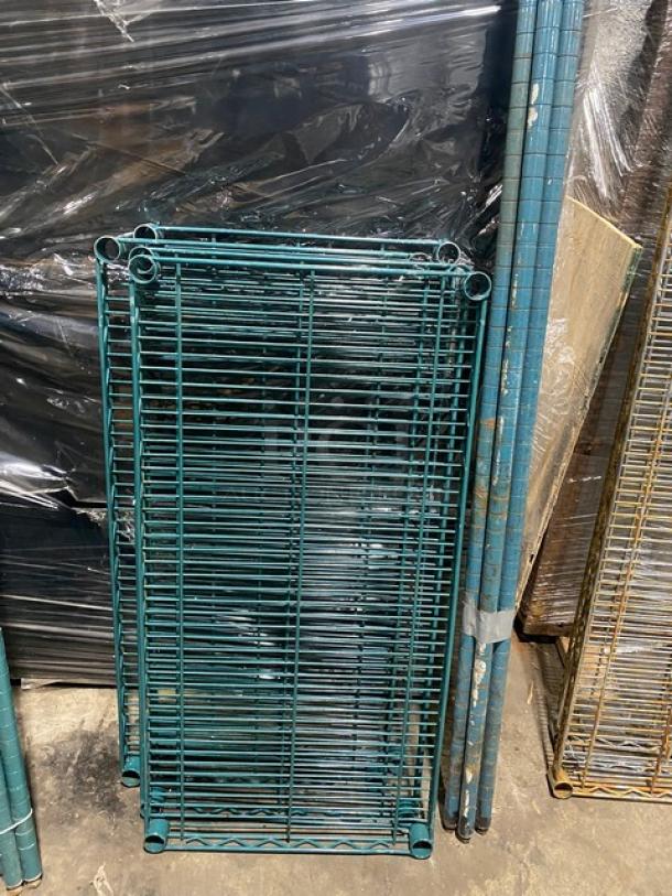 Commercial 4-Tier Heavy Duty Utility/Storage Rack! On Legs! - Image 1 of 6